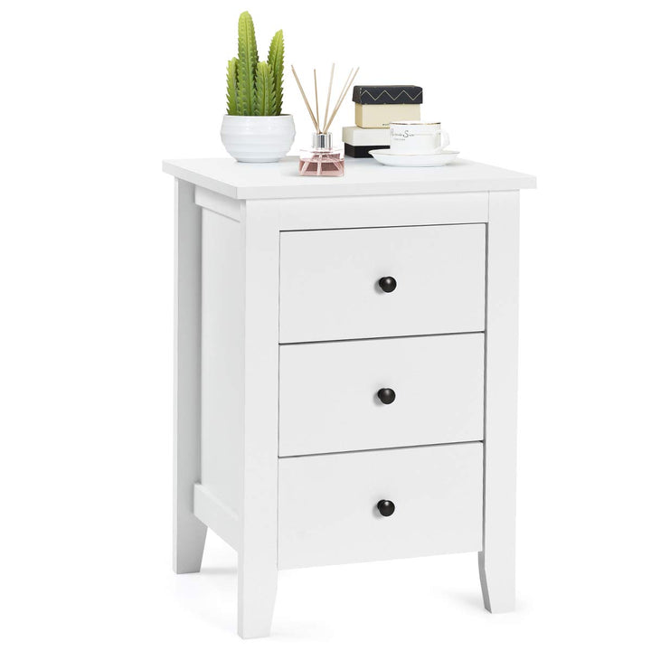 Giantex Suitable for Bedroom Bedsides Table Accent Table End Table