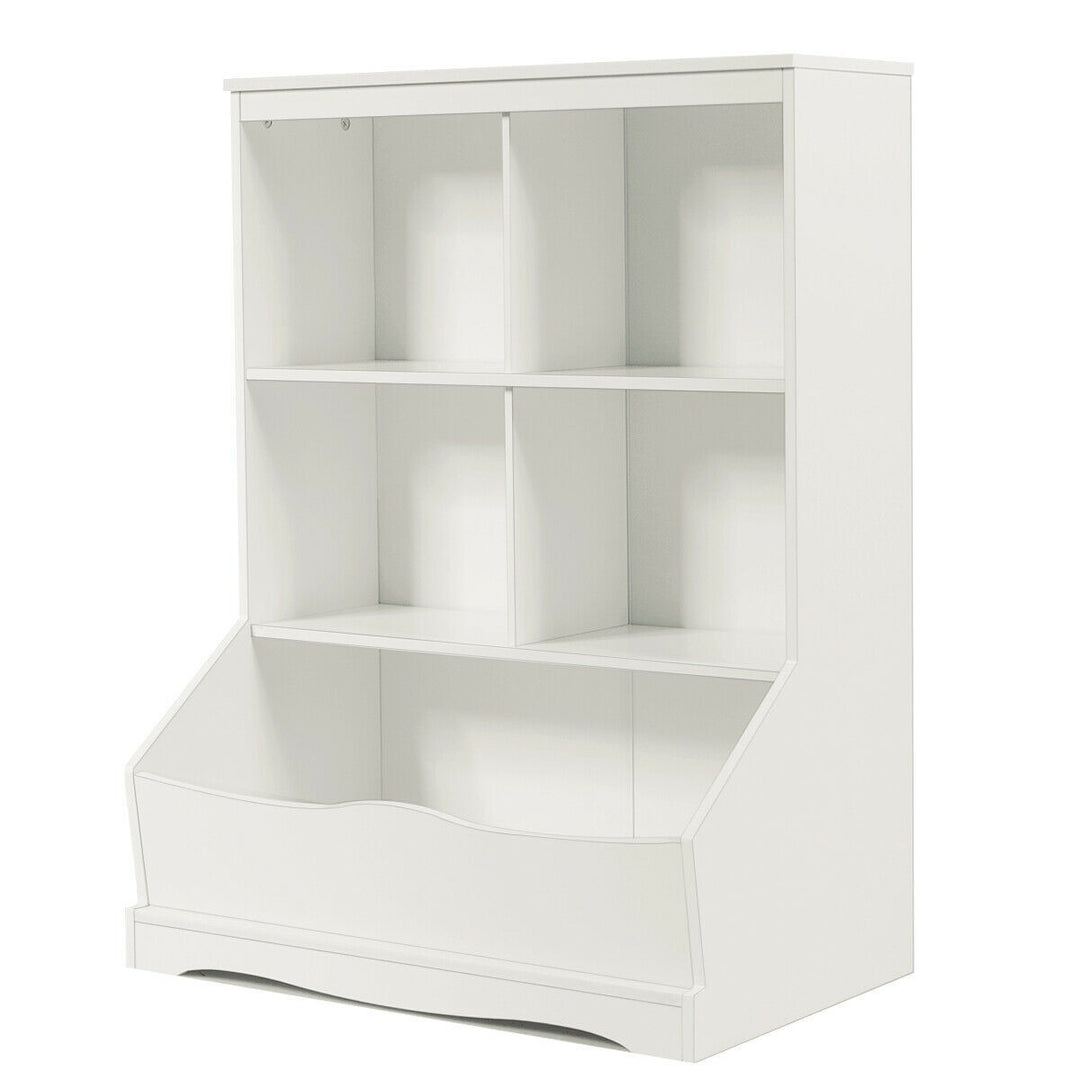 3 Shelf 4 Cube Units, Storage Bins Cubbies for Kids&