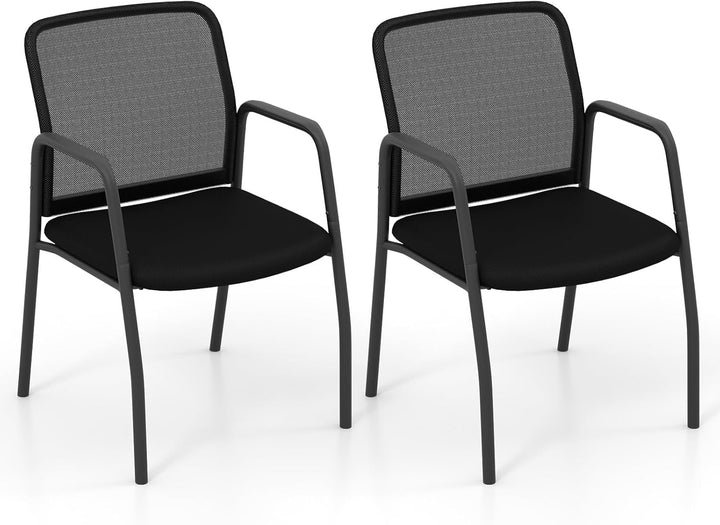 Giantex Office Guest Chair, Waiting Room Chairs with Mesh Back