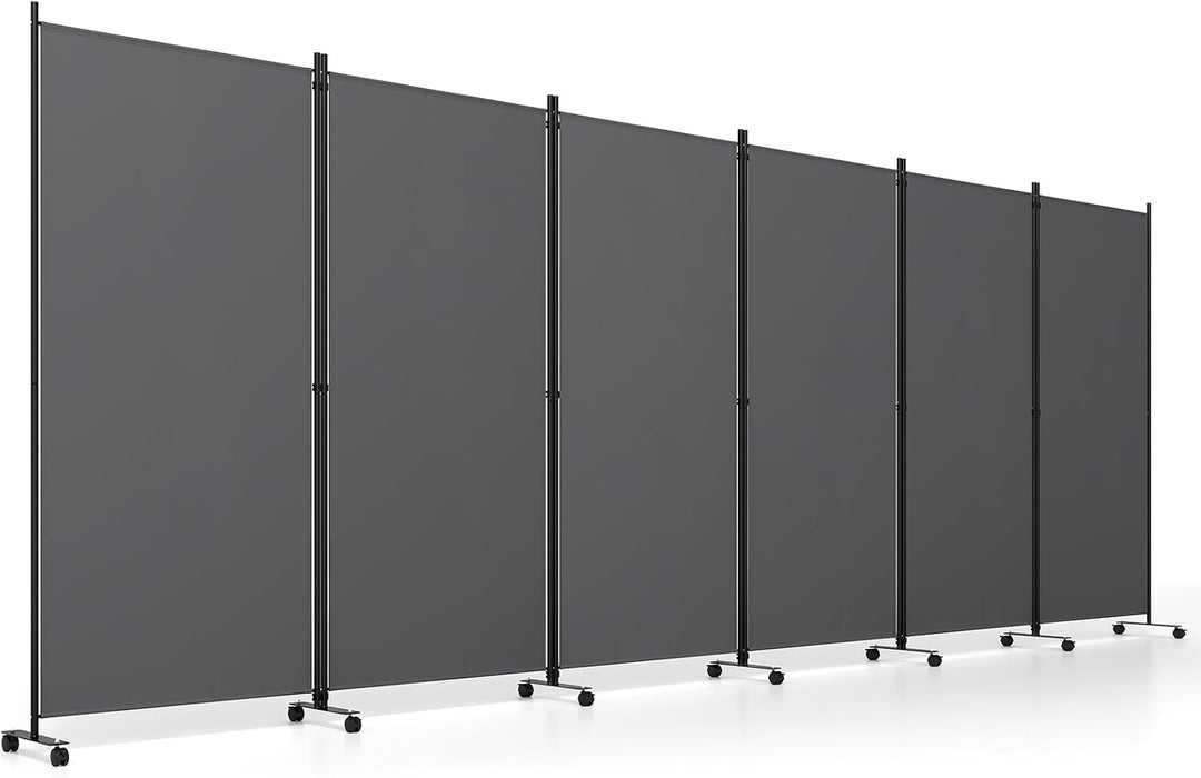 Giantex Folding Room Divider with Wheels
