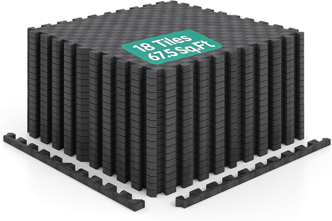 Giantex 24" x 24" EVA Foam Puzzle Exercise Mat