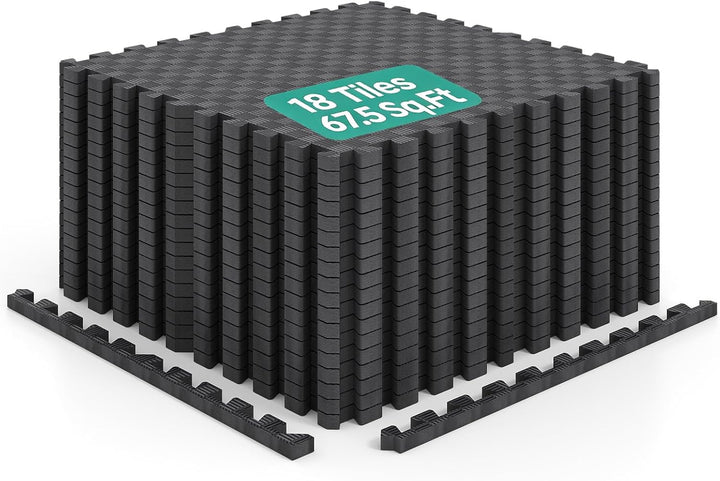 Giantex 24" x 24" EVA Foam Puzzle Exercise Mat