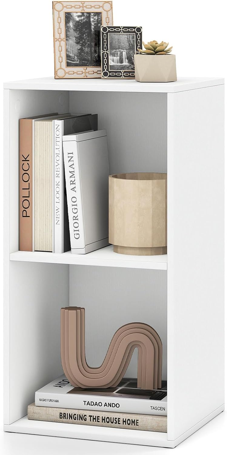 Giantex 3-Cube Modern Bookcase, Vertical or Horizontal