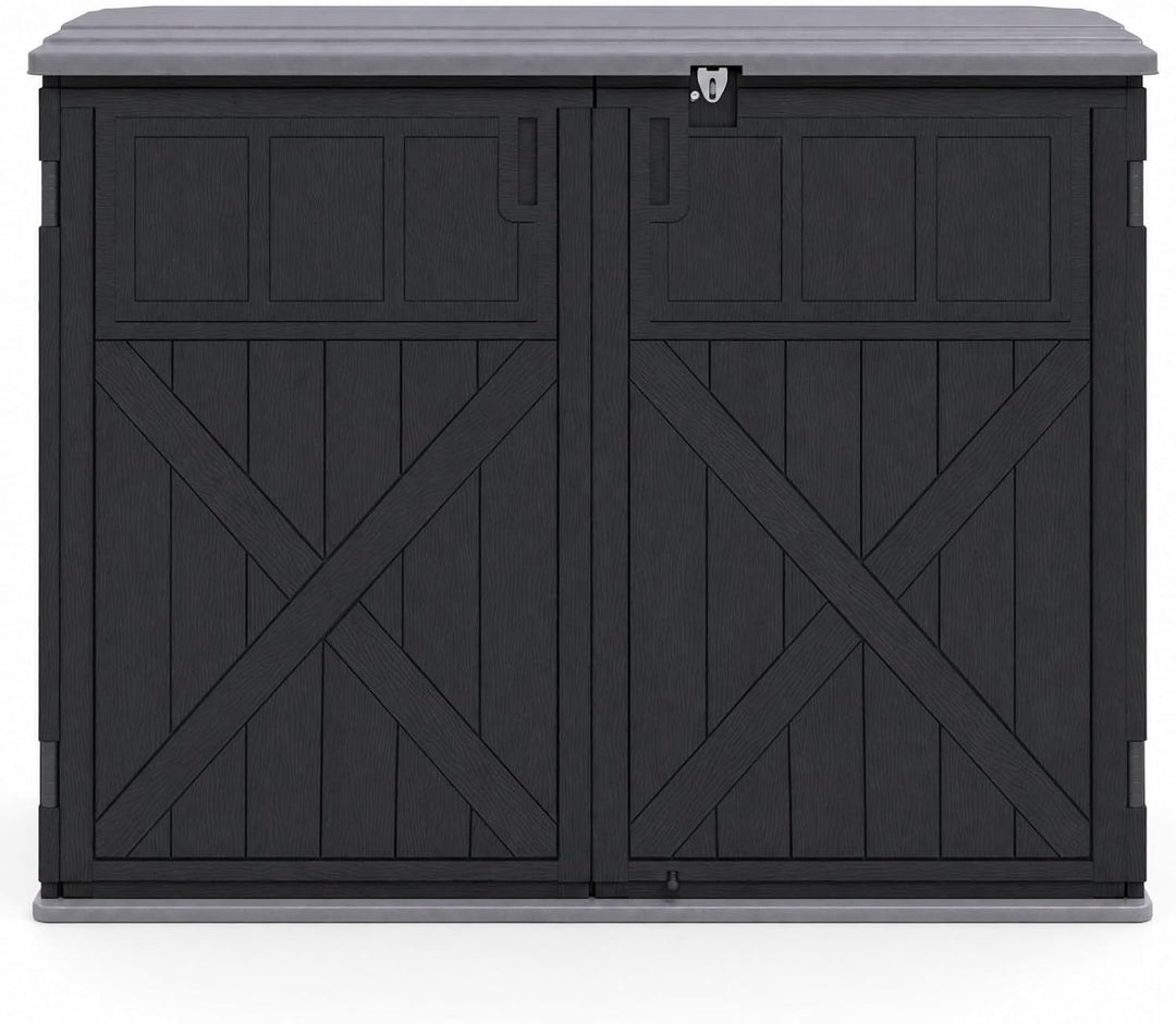 Giantex 20 Cu.Ft Outdoor Storage Cabinet with Adjustable Shelf