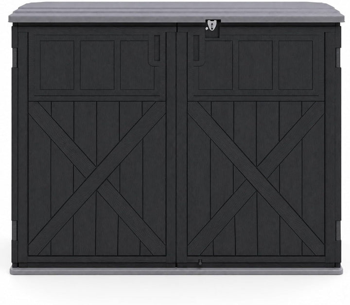 Giantex 20 Cu.Ft Outdoor Storage Cabinet with Adjustable Shelf