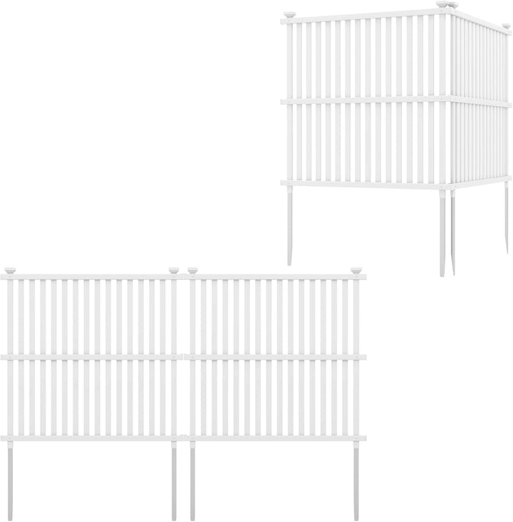 Giantex Air Conditioner Fence 2/4 Panels - 45&