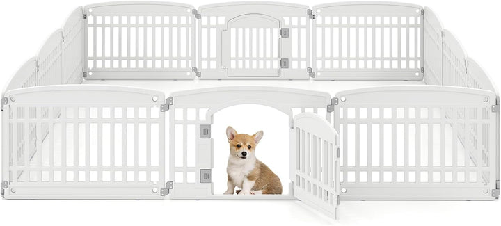 Giantex 6/12 Panel Dog Playpen 24&
