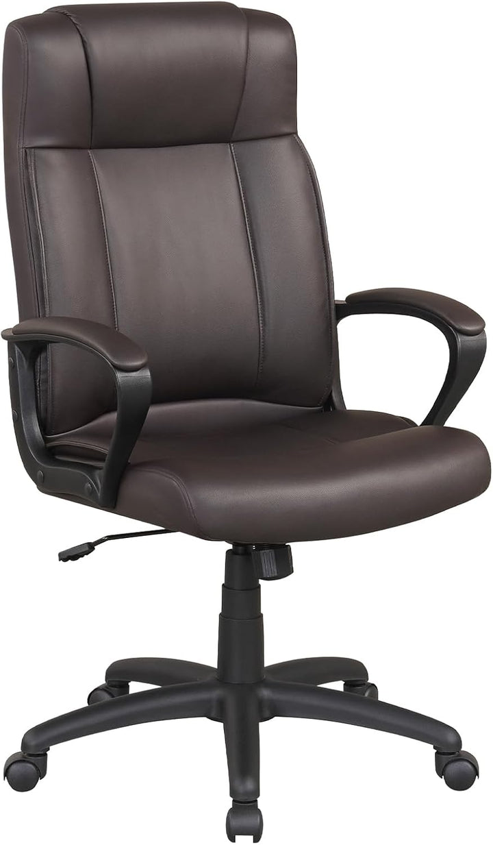 Giantex Faux Leather Office Chair Computer Desk Chair with Rocking Function