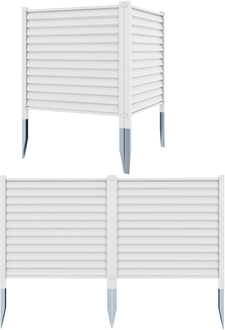 Giantex Air Conditioner Fence 2/4 Panels - 44&