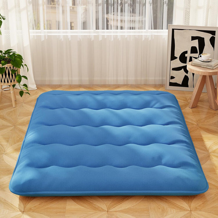 Giantex Japanese Floor Mattress, 4 Inch Futon Mattress with Washable Cover &amp; Storage Bag