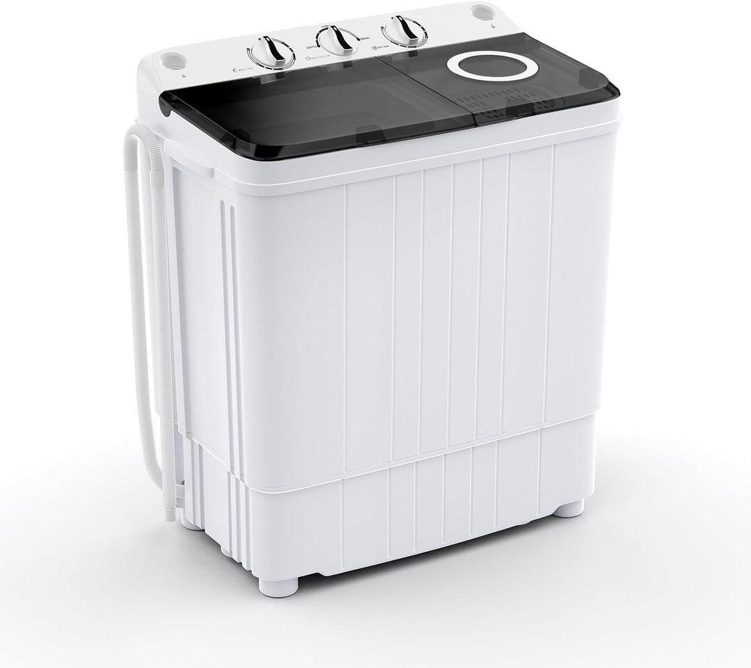 17.6 lbs Portable Washing Machine with Drain Pump