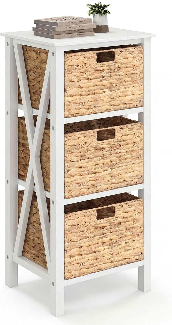 Giantex Wooden X-Design Side Table End Table