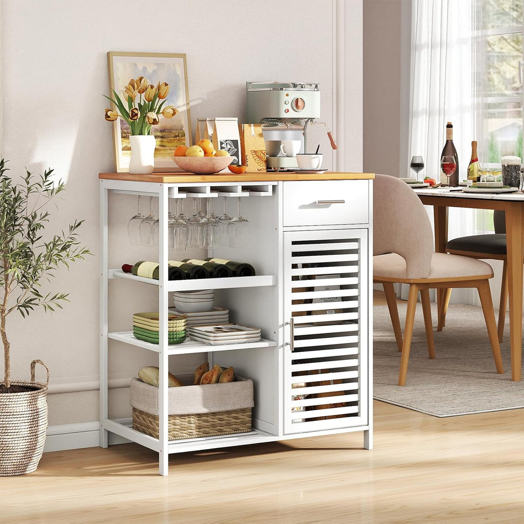 Giantex Kitchen Island with Storage Cabinet