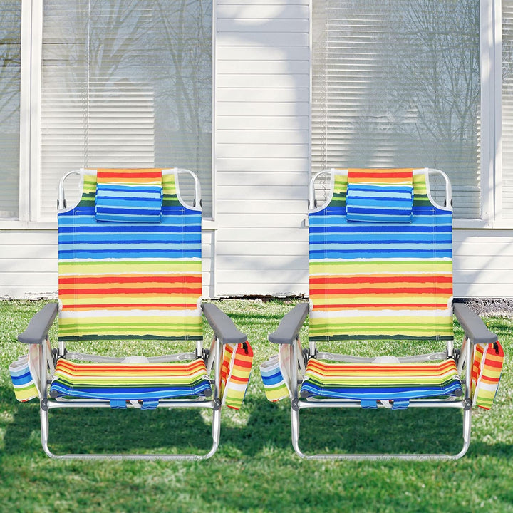 Giantex Beach Chair 2-Pack Sling Camping Chair