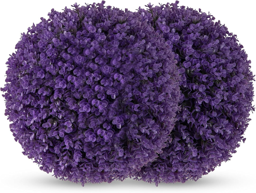 Giantex 2 PCS Artificial Plant Topiary Ball, 17.5&