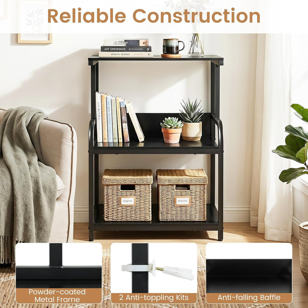 Giantex Rolling Printer Stand with Adjustable Storage Shelf