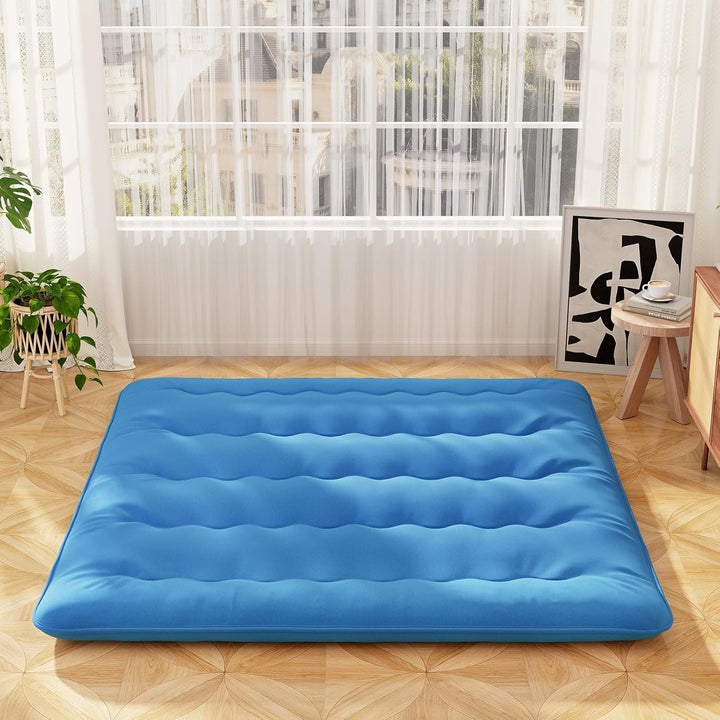 Giantex Japanese Floor Mattress, 4 Inch Futon Mattress with Washable Cover &amp; Storage Bag