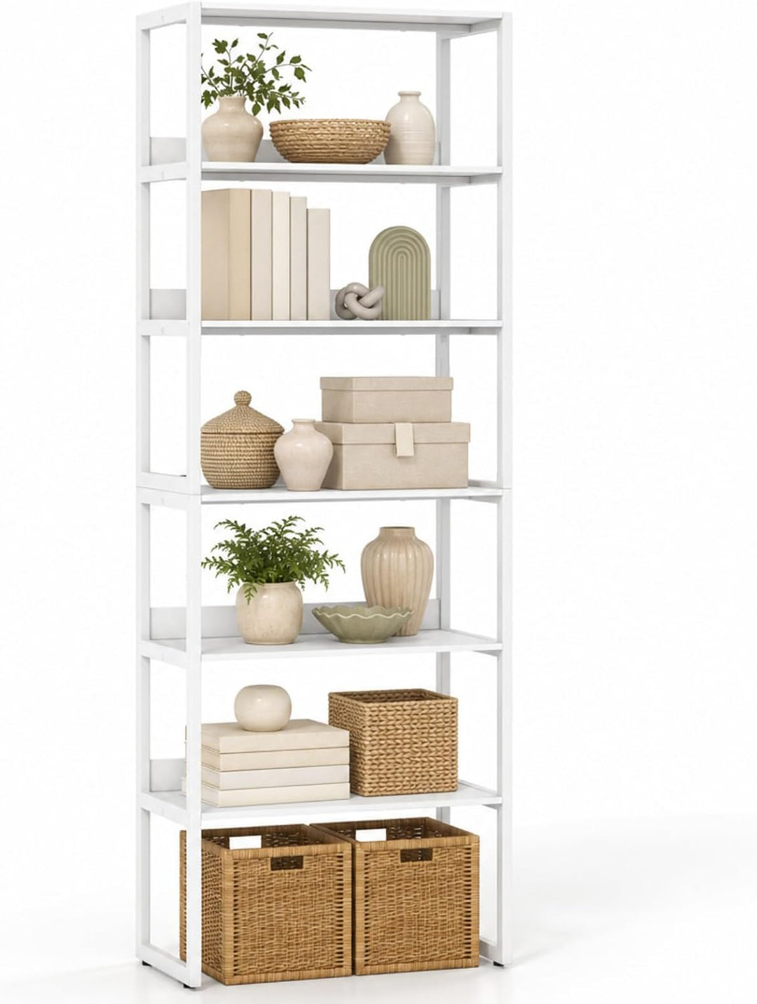 Giantex Desktop Bookshelf for Home Office Kitchen Dorm (1/2)