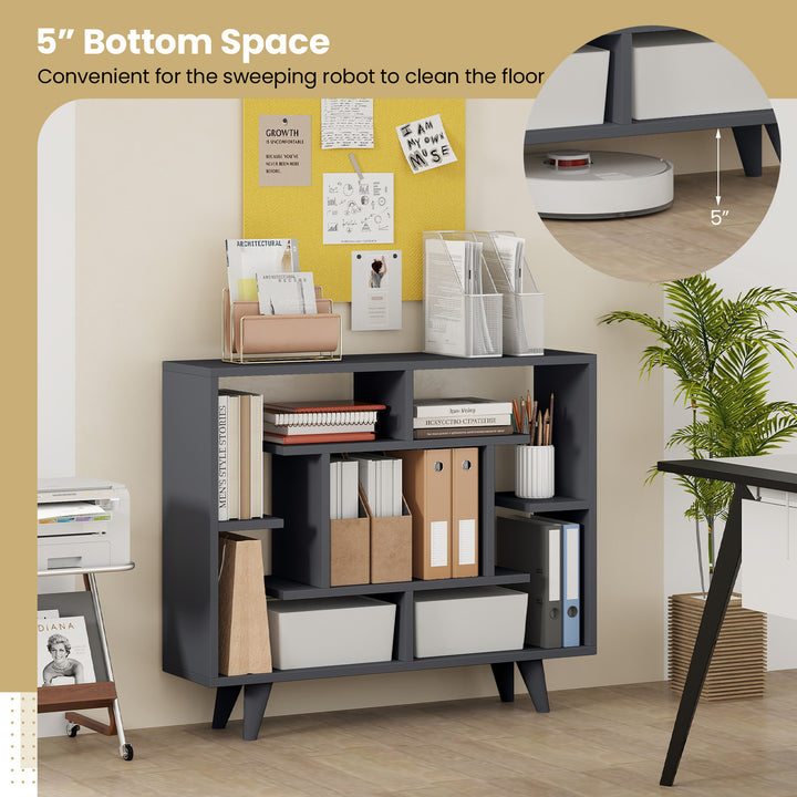 Giantex 3 Tier Geometric Bookshelf