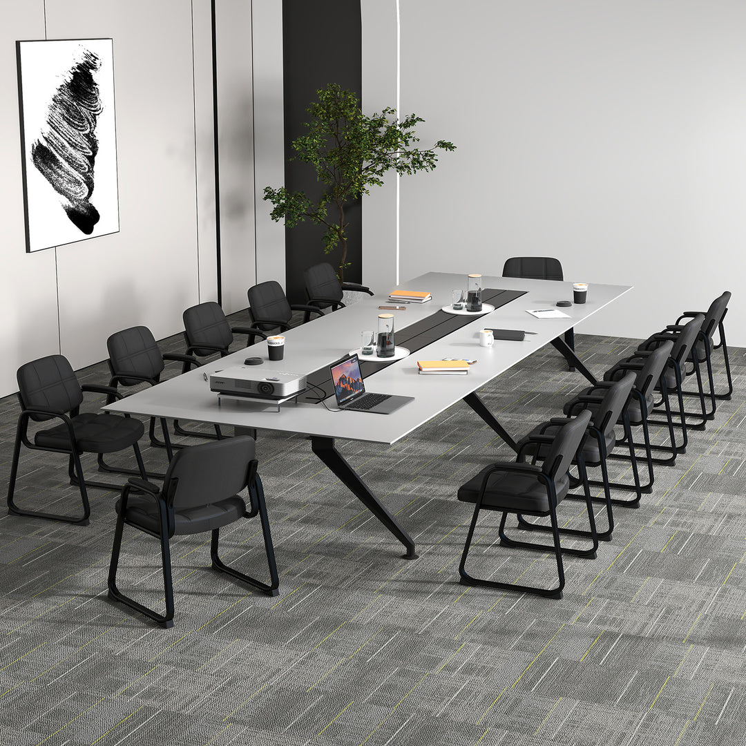 Giantex Set of 2/4/6/8/10/12 Guest Chair, Ergonomic Reception Chair
