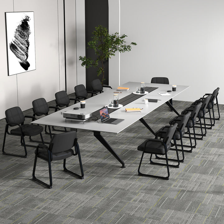 Giantex Set of 2/4/6/8/10/12 Guest Chair, Ergonomic Reception Chair