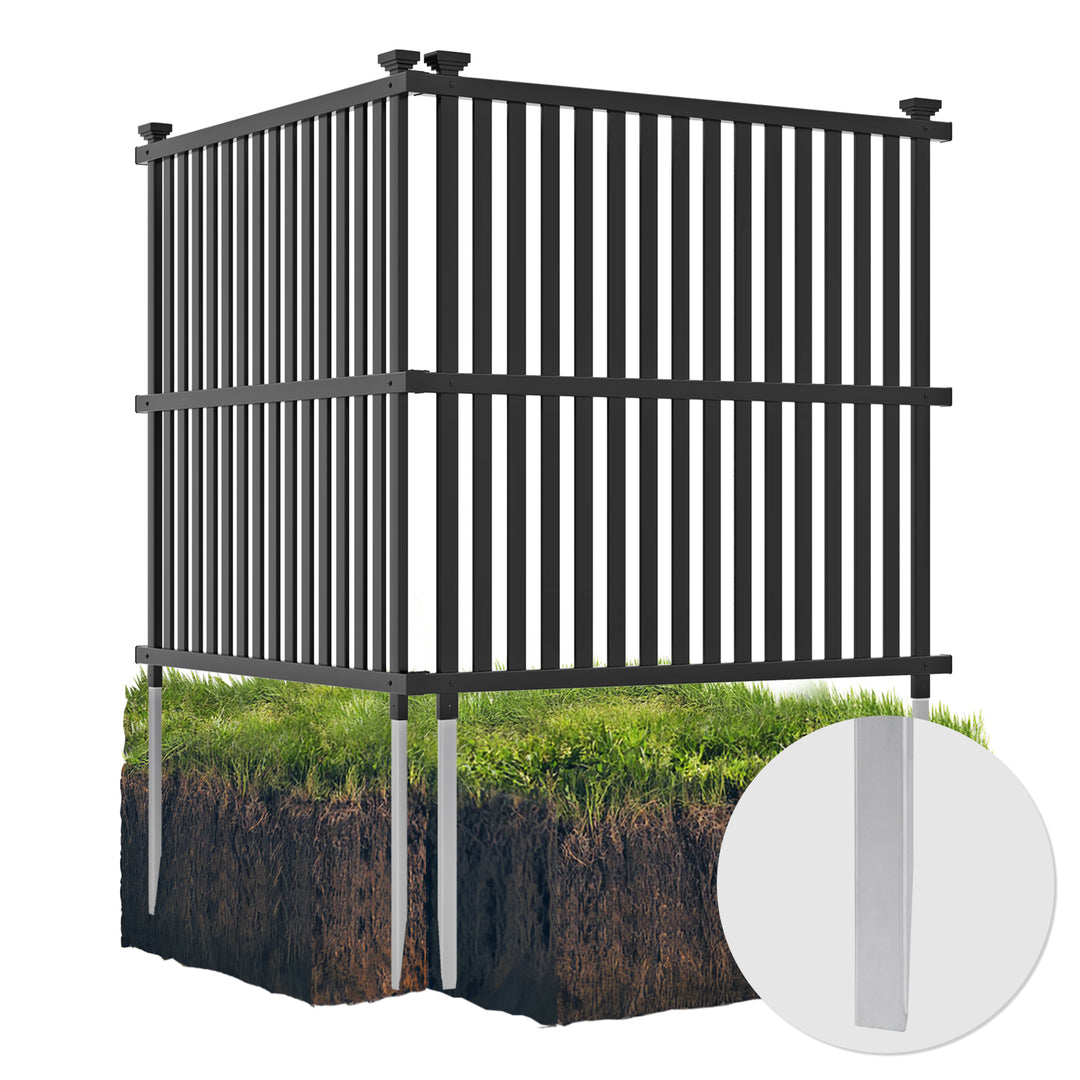 Giantex Air Conditioner Fence 2/4 Panels - 45&