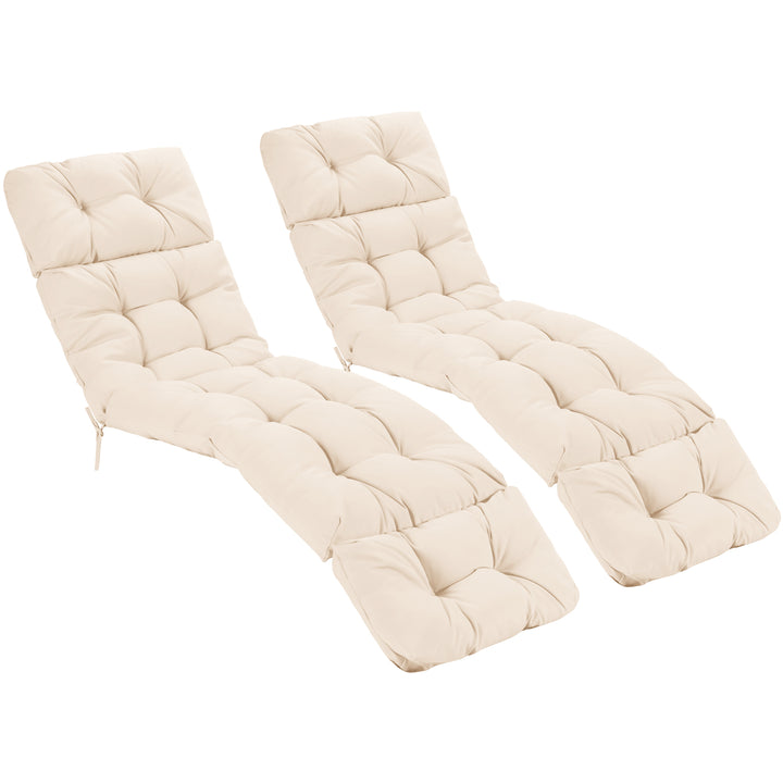 Giantex Set of 1/2/4 Lounge Chair Cushion(73X22X4 Inch)