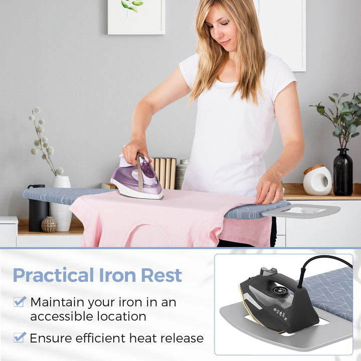 Giantex Ironing Board with Iron Rest, 48&