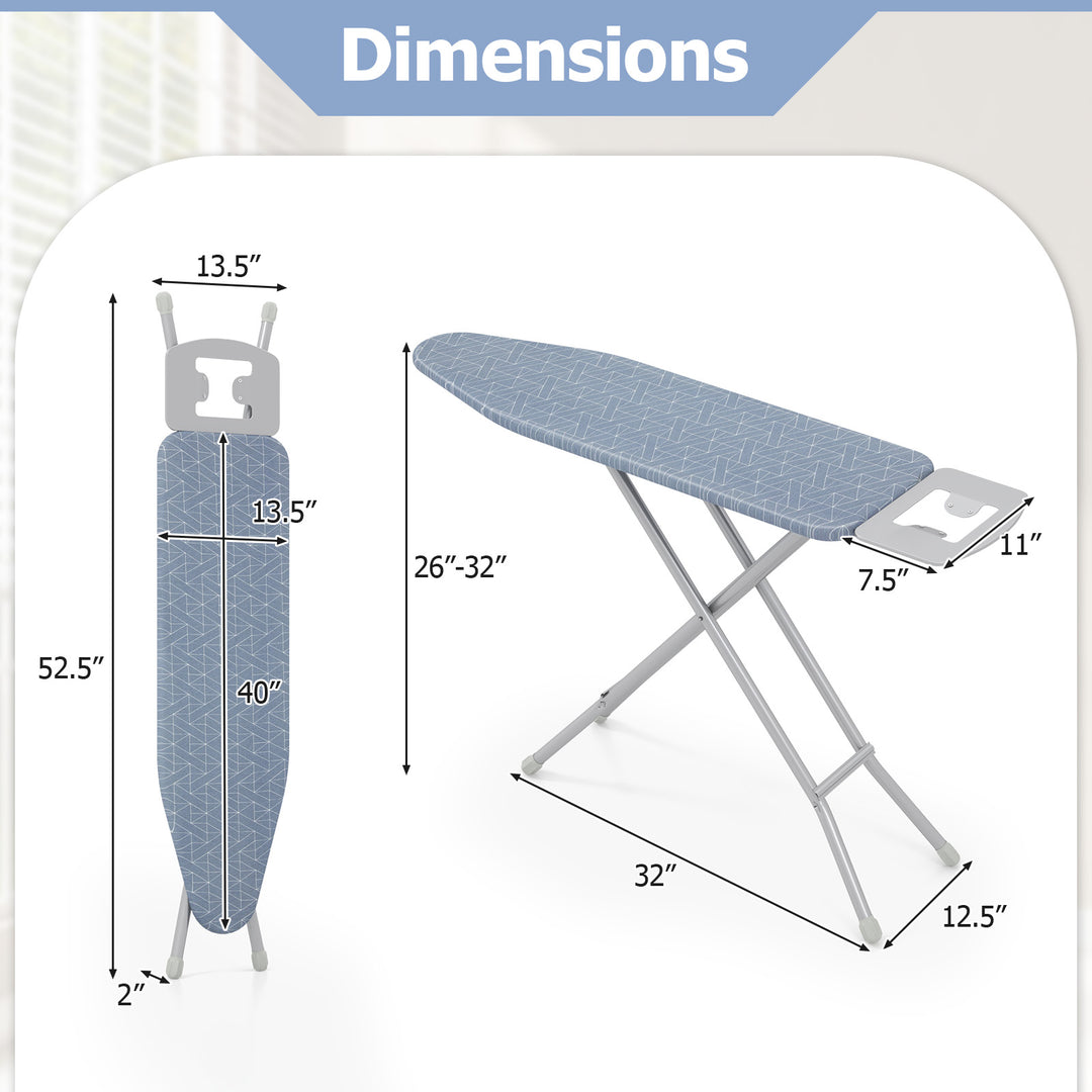 Giantex Ironing Board with Iron Rest, 48&