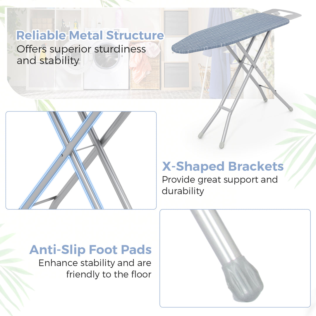 Giantex Ironing Board with Iron Rest, 48&