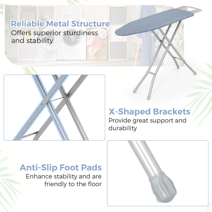 Giantex Ironing Board with Iron Rest, 48&