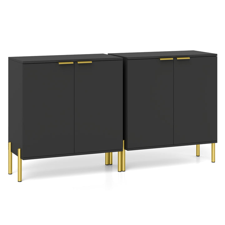 Giantex Buffet Cabinet with Storage, 2-Door Kitchen Sideboard with Storage Cabinet