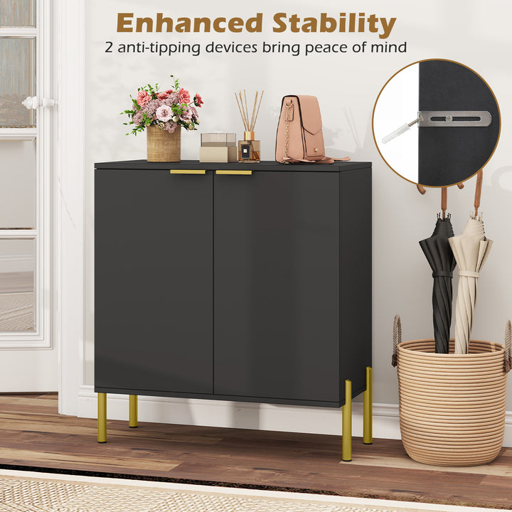Giantex Buffet Cabinet with Storage, 2-Door Kitchen Sideboard with Storage Cabinet