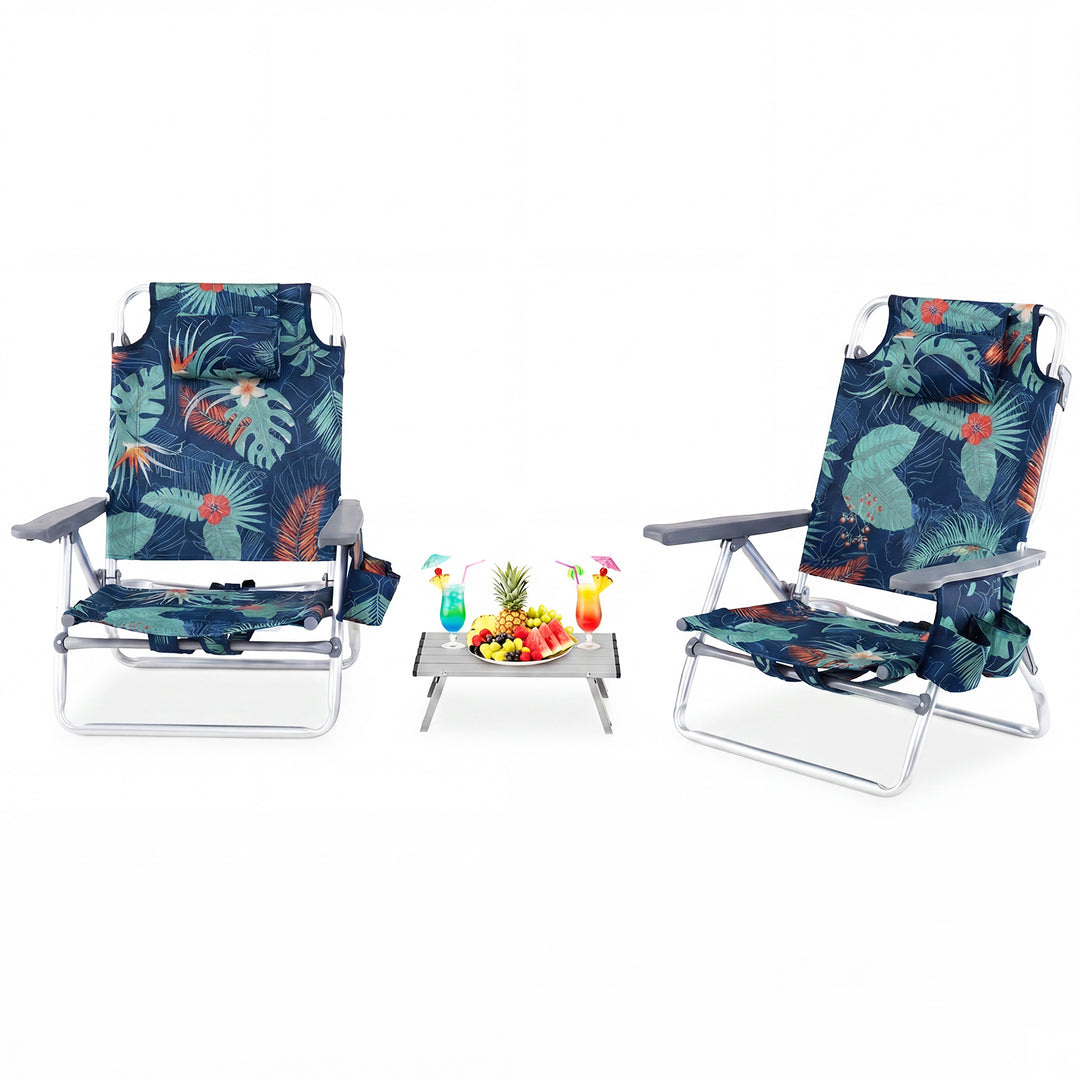 Giantex Beach Chair 2-Pack Sling Camping Chair