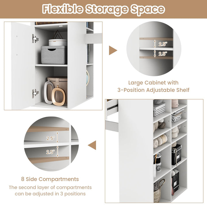 Giantex Craft Table with Storage