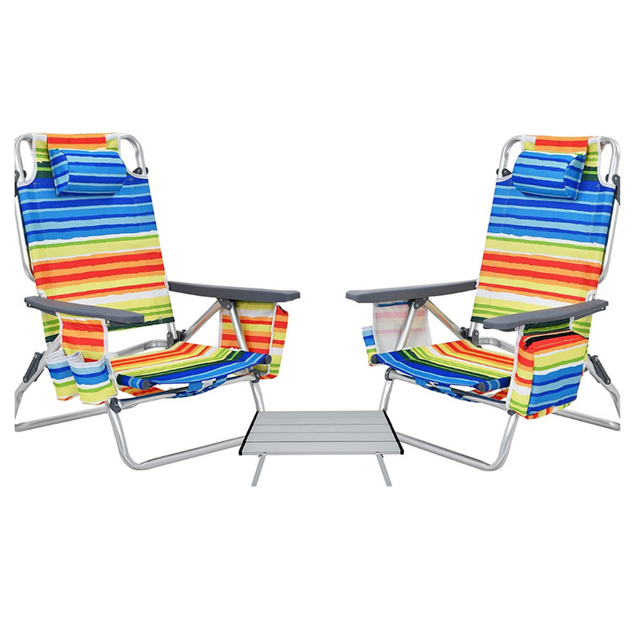 Giantex Beach Chair 2-Pack Sling Camping Chair