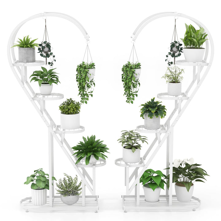 Giantex 5 Tier Metal Plant Stand Indoor