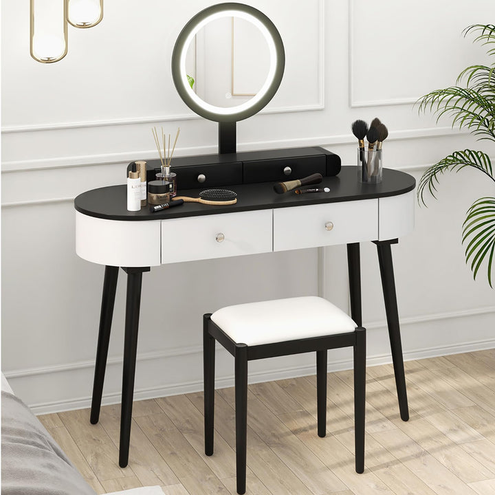 CHARMAID Makeup Vanity Desk with Lights
