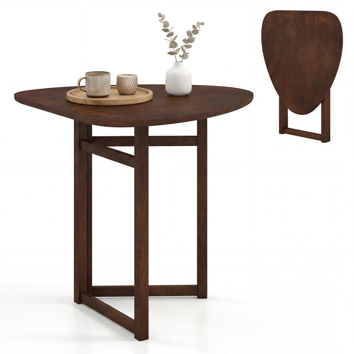 Giantex 31.5" Folding Dining Table for 2-3 Drop Leaf Dinner Table