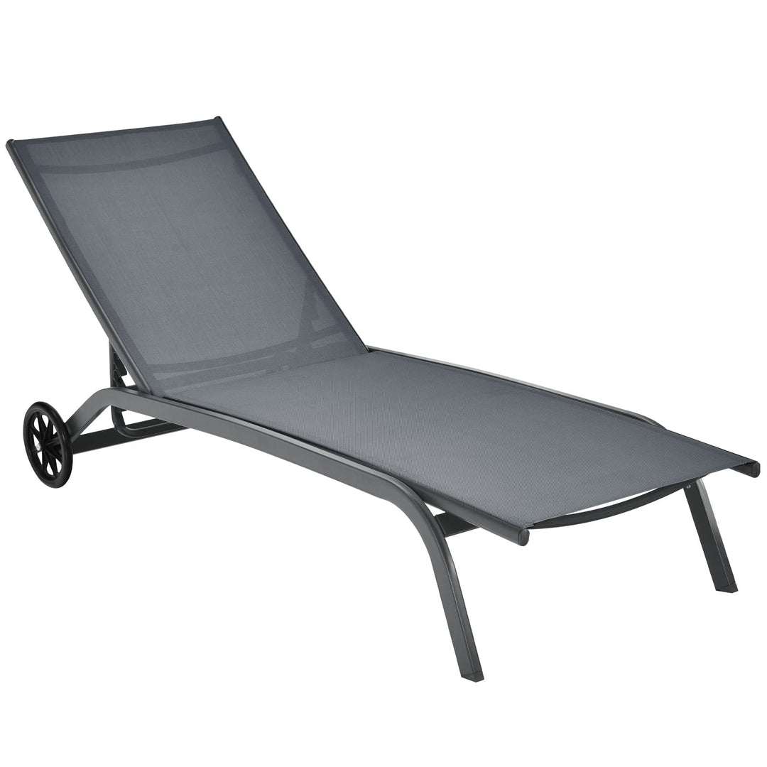 Giantex Patio Lounge Chairs for Pool Area