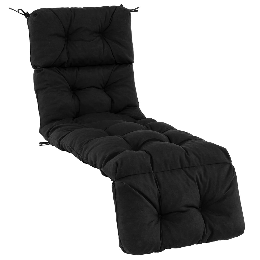 Giantex Set of 1/2/4 Lounge Chair Cushion(73X22X4 Inch)