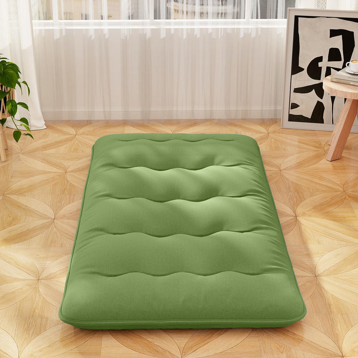 Giantex Japanese Floor Mattress, 4 Inch Futon Mattress with Washable Cover &amp; Storage Bag