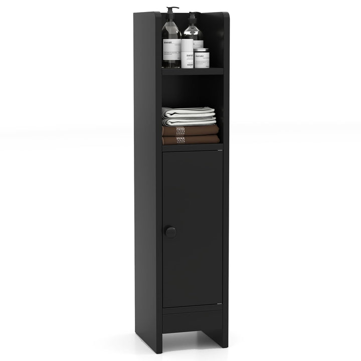 Giantex Slim Bathroom Cabinet with 3 Level Adjustable Shelf &amp; Anti toppling Design
