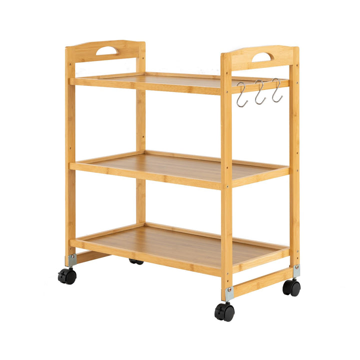 Giantex 3-Tier Rolling Storage Cart for Living Dining Room