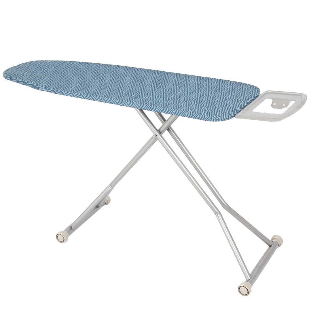 Giantex Ironing Board with Iron Rest, Carbon Steel Iron Board with 4 Layer Heat Resistant Cover &amp; Pad