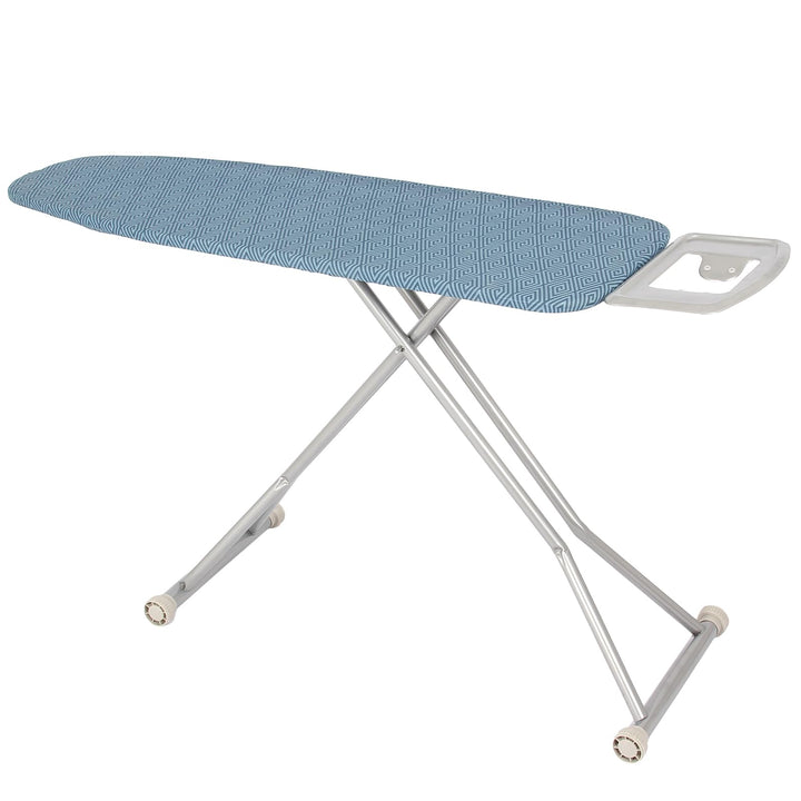 Giantex Ironing Board with Iron Rest, Carbon Steel Iron Board with 4 Layer Heat Resistant Cover &amp; Pad