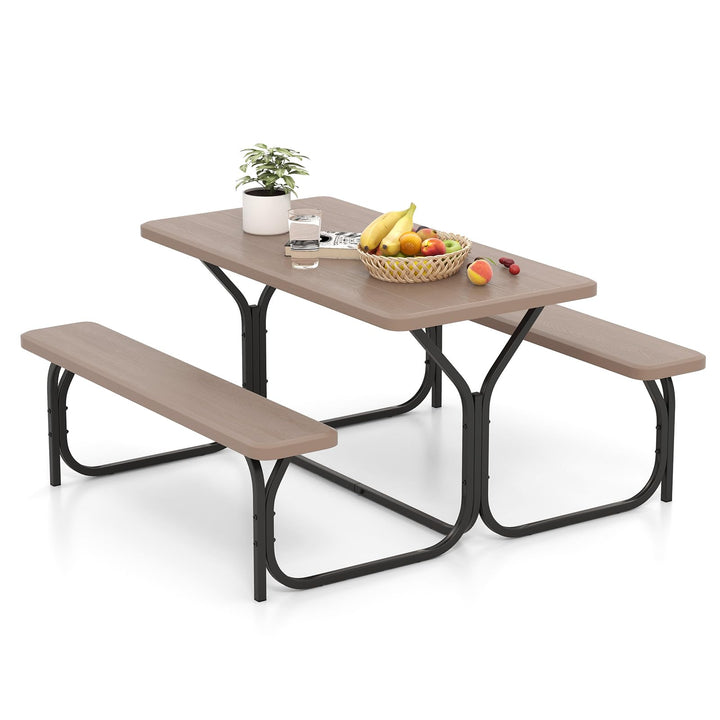 Giantex Picnic Table Bench Set for Outdoor Camping