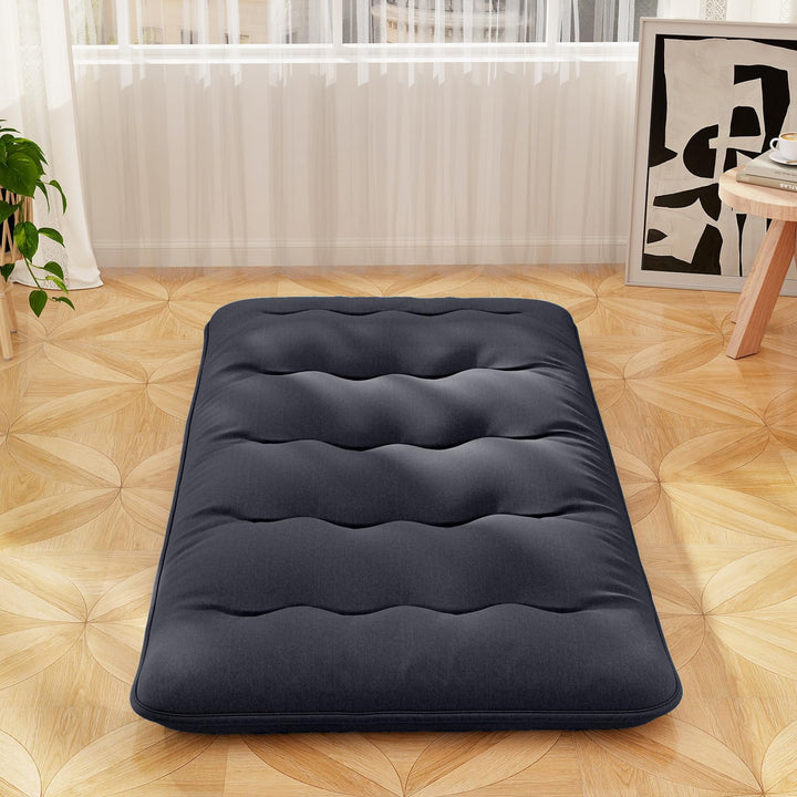 Giantex Japanese Floor Mattress, 4 Inch Futon Mattress with Washable Cover &amp; Storage Bag