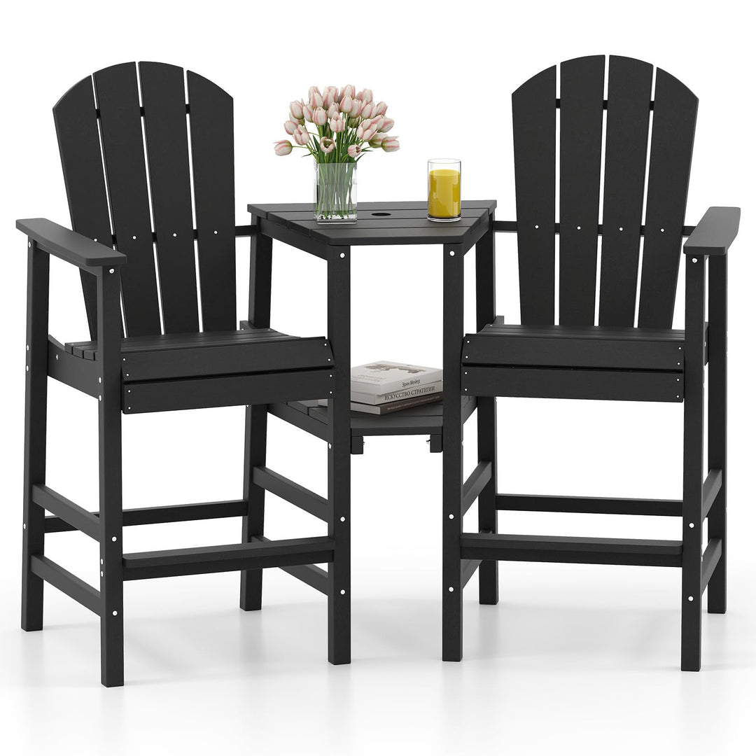 Giantex Outdoor Tall Adirondack Chairs Set of 2