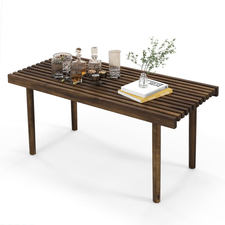 Giantex 39" Wood Coffee Table